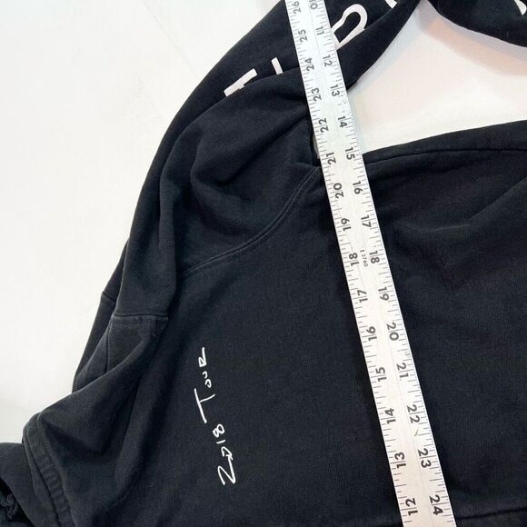 Sam Smith Jacket Womens L Black Thrills 2018 Tour Full-Zip Hoodie - Picture 6 of 9